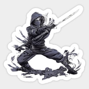 Samurai Design - Original Artwork Sticker